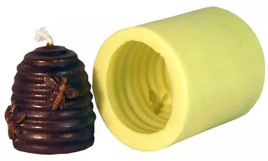 1 1/2" (3.81 cm) Skep Candle Mold