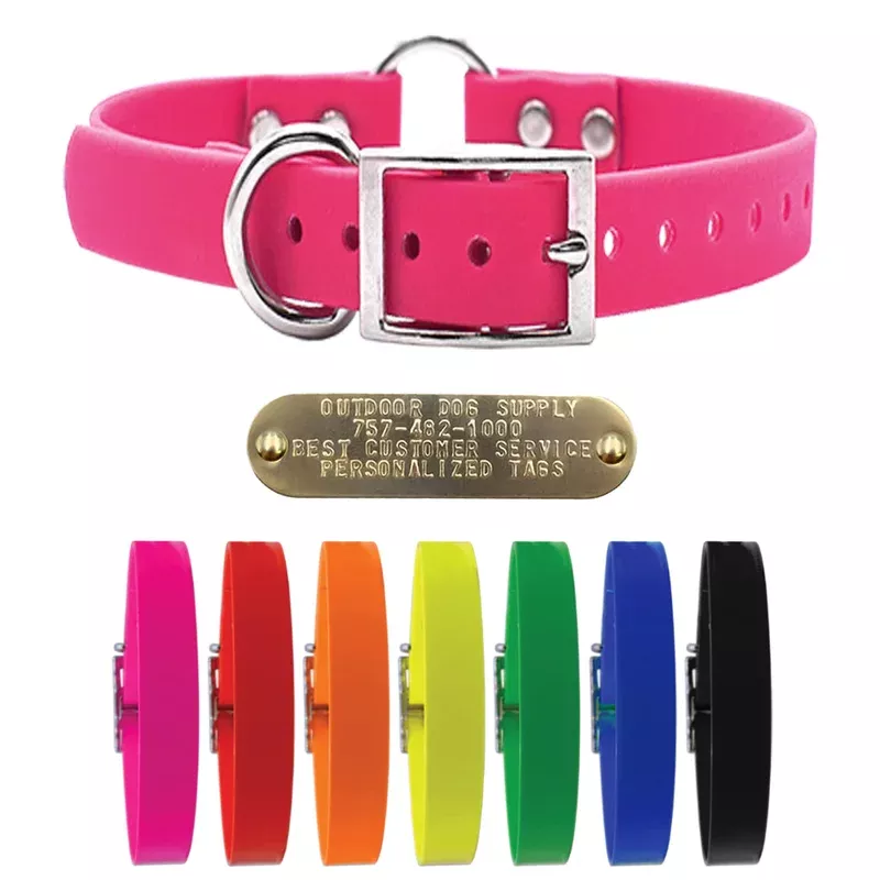 1-tuff-skin-center-ring-dog-collar-no-tag -1″ Tuff Skin Center Ring Dog Collar- No Tag