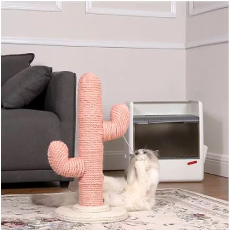 100-handmade-stylish-cactus-cat-scratching-post-pvc-poles-cat-trees 100% Handmade stylish Cactus Cat Scratching Post PVC Poles Cat Trees
