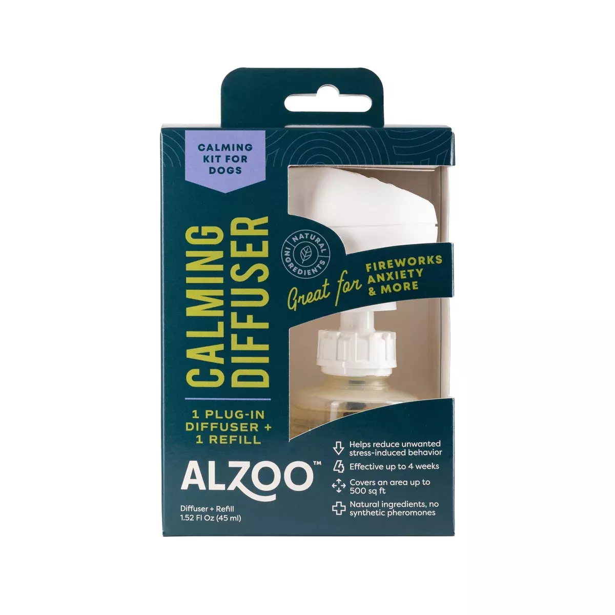 Alzoo - Calming Diffuser Plug In for Dogs
