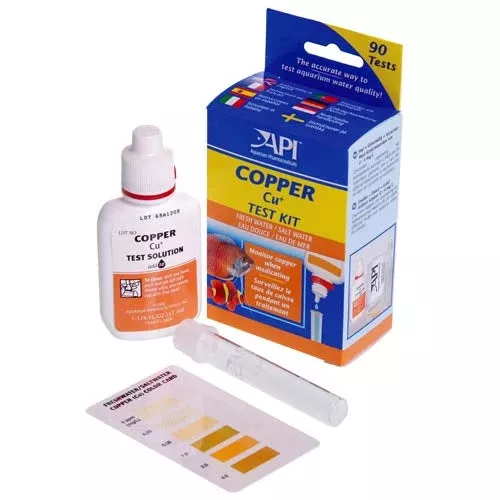 api-copper-test-kit-freshwater-saltwater-fish-aquariums API Copper Test Kit For Freshwater and Saltwater Fish Aquariums