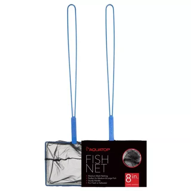 aquatop-fish-net-mesh-long-handle Aquatop Fish Net Mesh/Long Handle