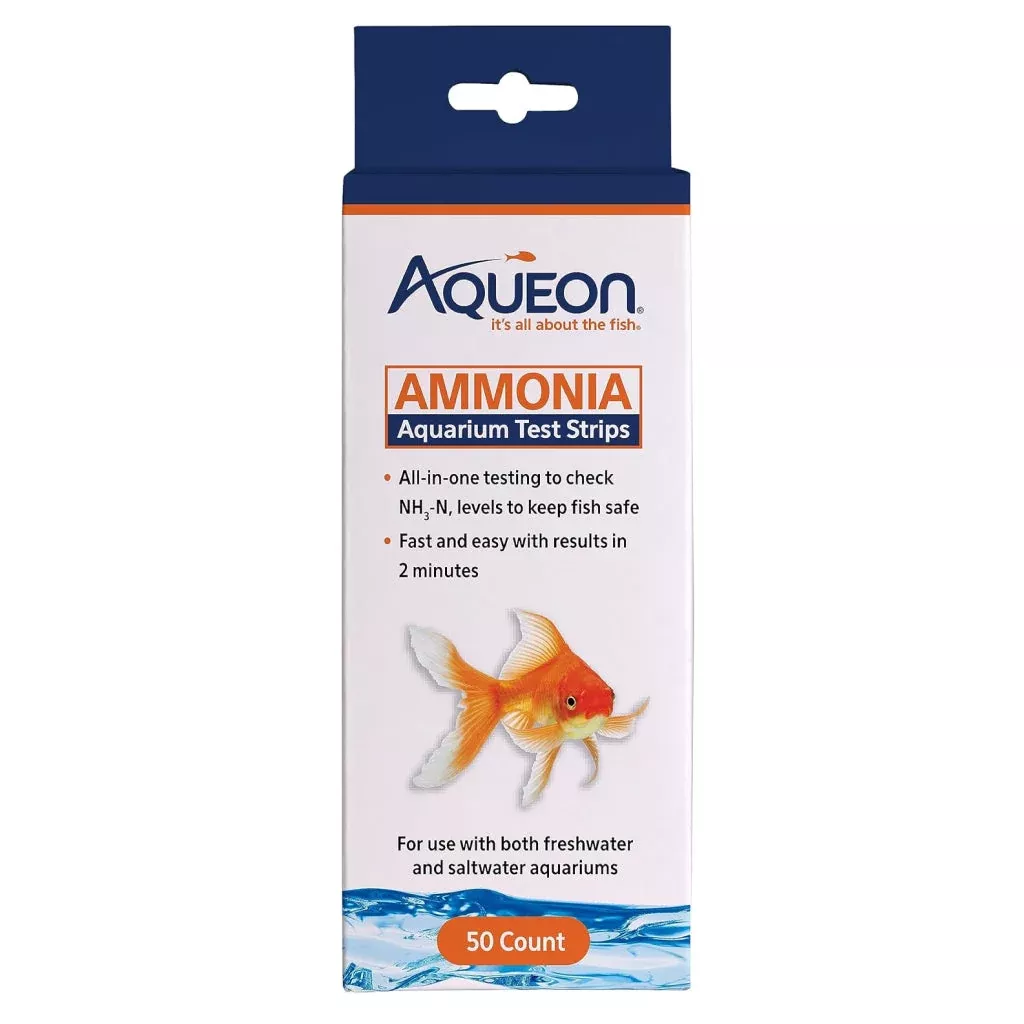 Aqueon Ammonia Aquarium Test Strips (50 ct)