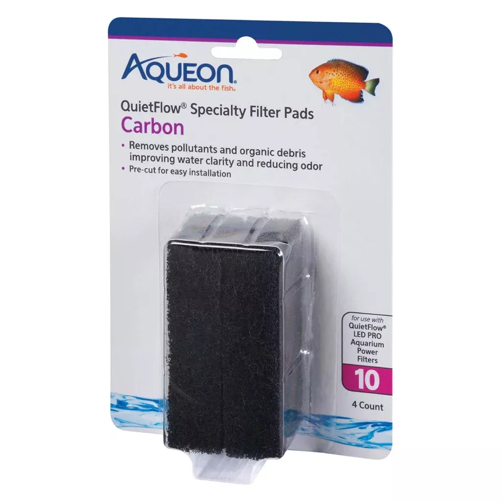 aqueon-replacement-specialty-filter-pads-carbon-4-ct Aqueon Replacement Specialty Filter Pads -Carbon (4 ct)