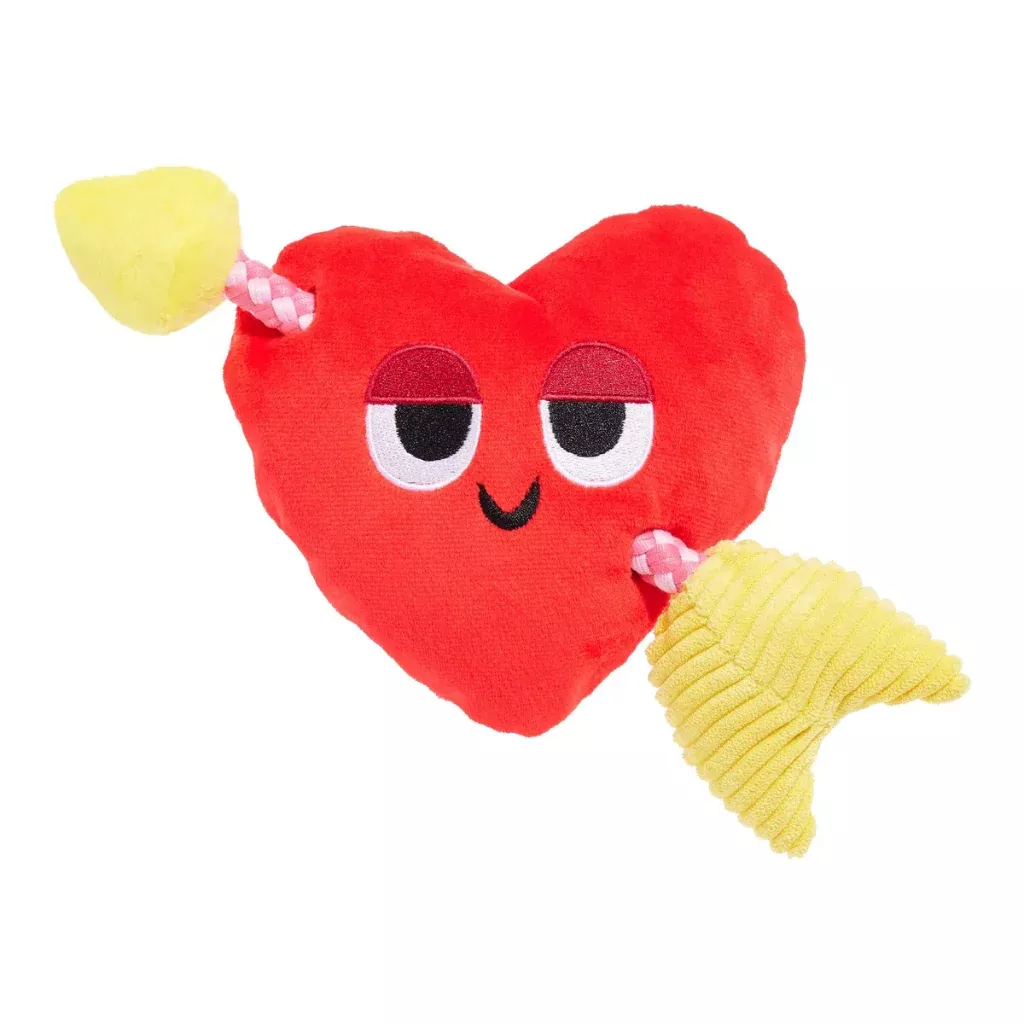 bark-heart-throbert-heart-shaped-plush-dog-toy Bark Heart Throbert Heart-Shaped Plush Dog Toy