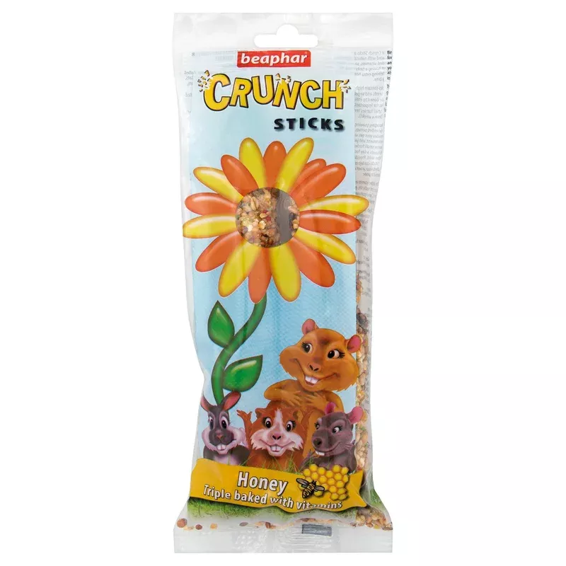 beaphar-small-animal-crunch-sticks-honey-vitamins-2pk Beaphar Small Animal Crunch Sticks Honey & Vitamins 2pk