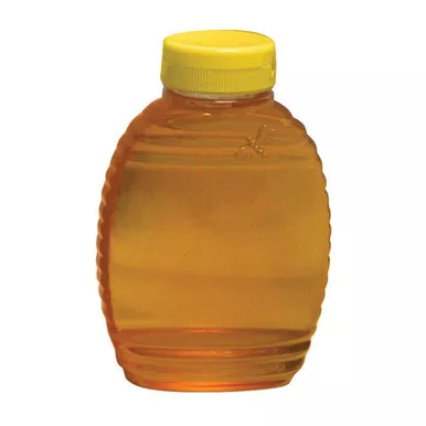 bee-squeeze-bottles-with-yellow-flip-top-lids-12-pack Bee Squeeze Bottles - With Yellow Flip Top Lids - 12 pack