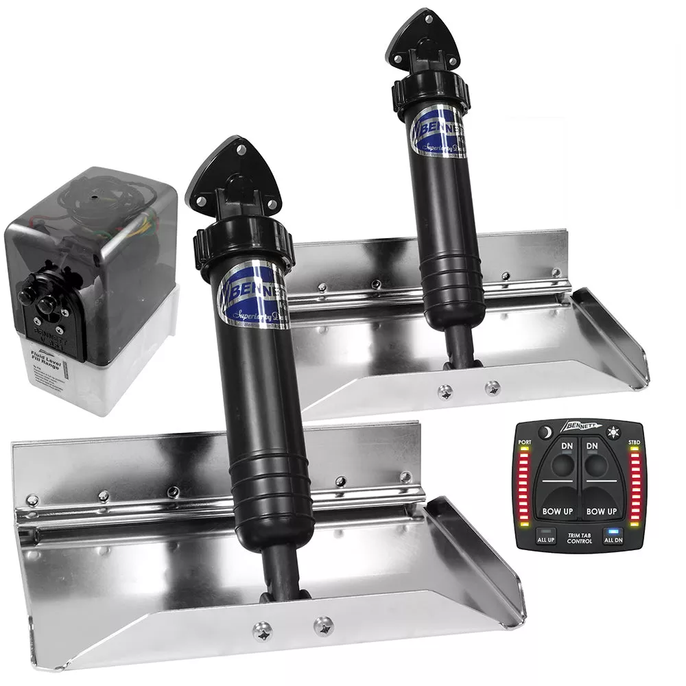 Bennett Marine 12×9 Sport Tab System w/One Box Indication [ST9OBI]