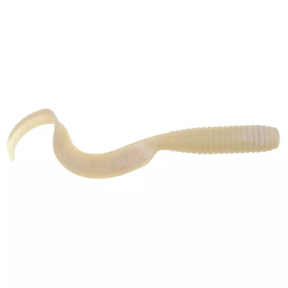 Berkley Gulp! 6″ Grub – White Glow [1130766]