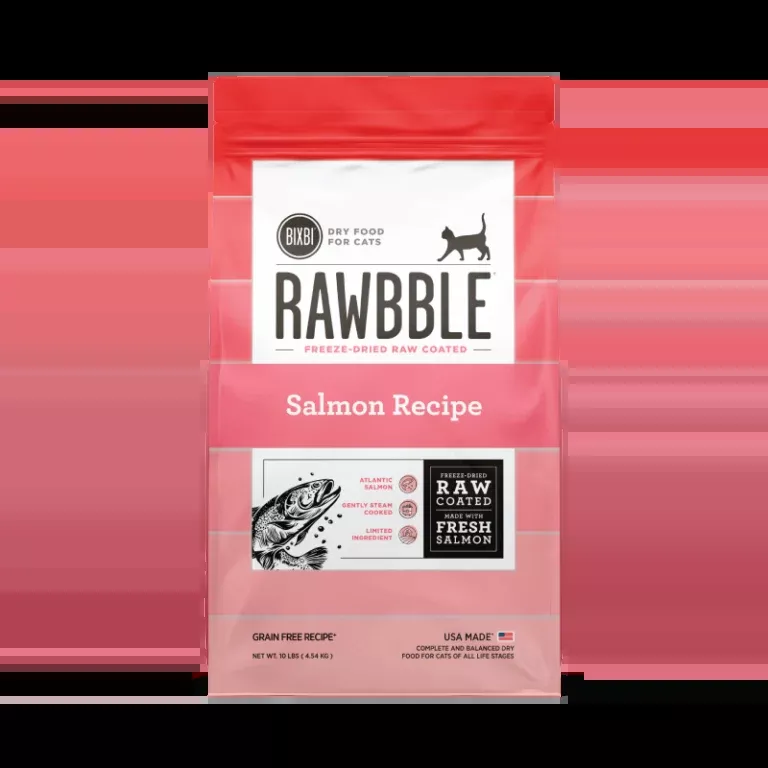 bixbi-rawbble-dry-food-cats-salmon-recipe Bixbi Rawbble Dry Food for Cats – Salmon Recipe