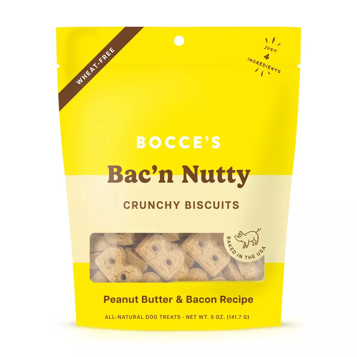bocce-s-bakery-bac-n-nutty-crunchy-biscuits-dogs-5-oz Bocce's Bakery Bac'N Nutty Crunchy Biscuits For Dogs (5 oz)
