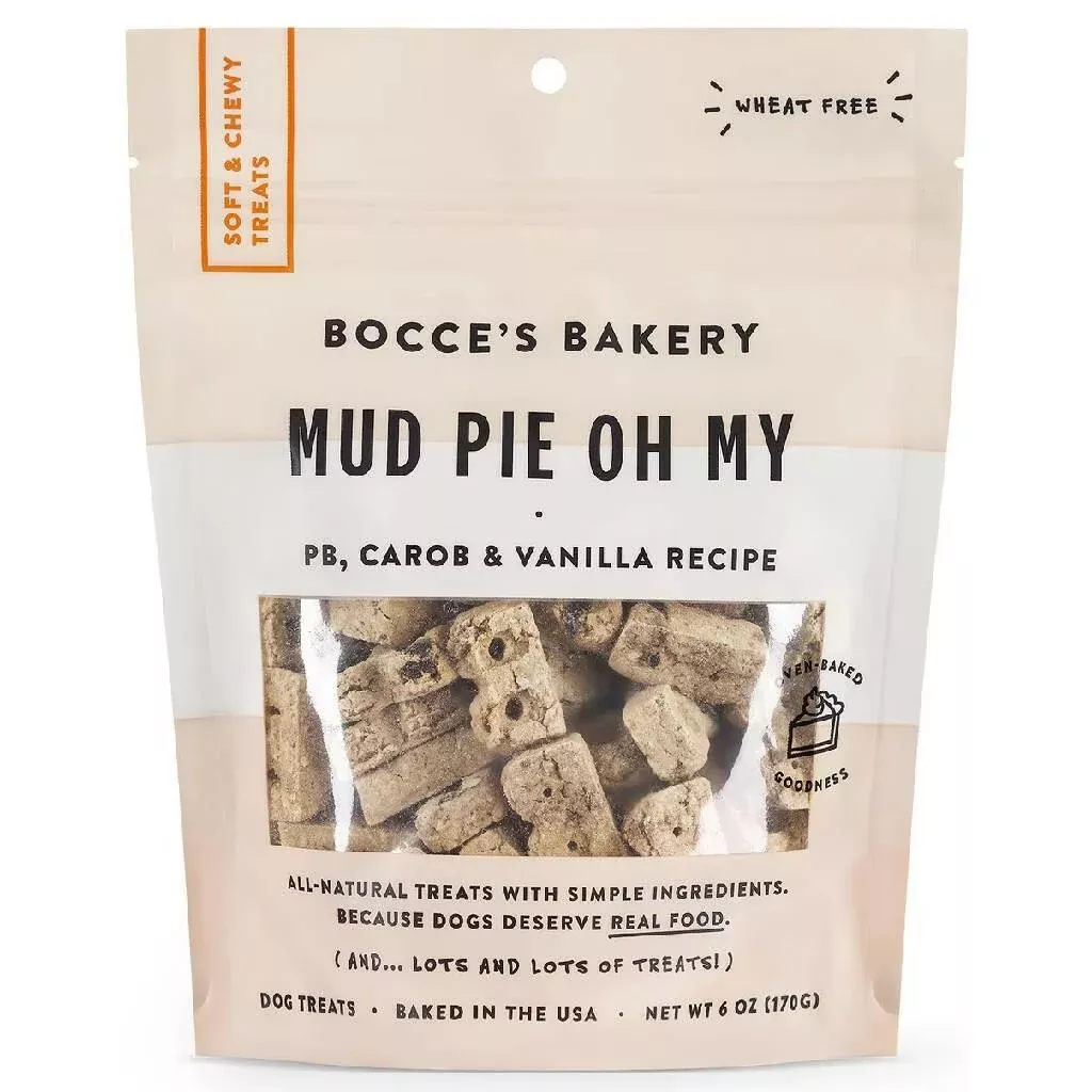 bocce-s-bakery-mud-pie-oh-my-soft-chewy-treats-dogs-6-oz Bocce's Bakery Mud Pie Oh My Soft & Chewy Treats For Dogs (6 oz)