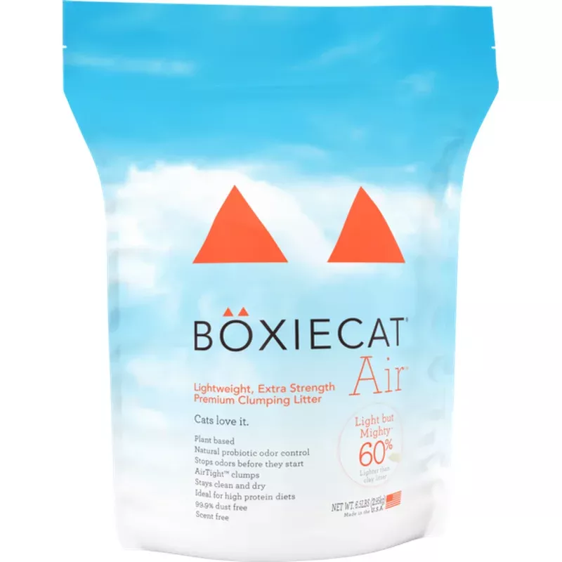 boxiecat-air-lightweight-extra-strength-premium-clumping-litter Boxiecat Air™ Lightweight Extra Strength Premium Clumping Litter