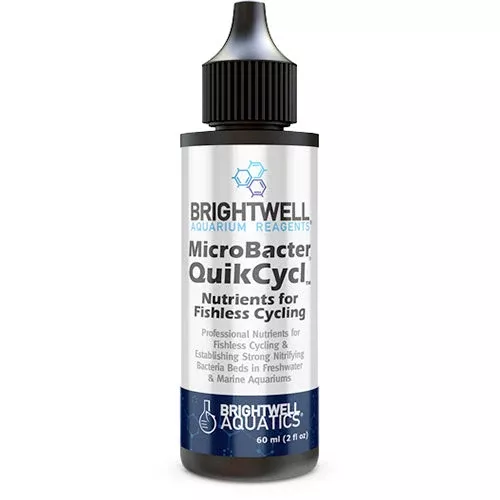 brightwell-microbacter-quikcycl-ammonia-nutrient-fishless-cycle-125-ml-4-fl-oz Brightwell MicroBacter QuikCycl Ammonia nutrient for fishless cycle - 125 ml / 4 fl. oz.