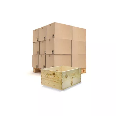 bulk-unassembled-9-5-8-budget-grade-deep-hive-box-36-boxes Bulk Unassembled 9 5/8" Budget Grade Deep Hive Box, 36+ Boxes