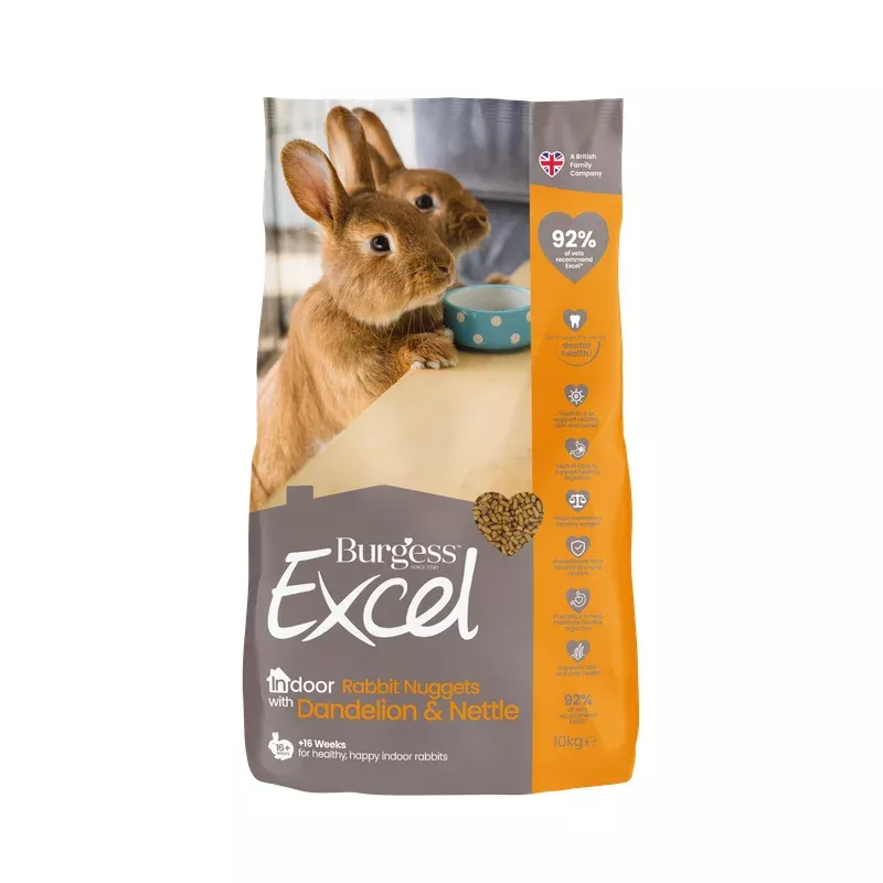 burgess-excel-indoor-rabbit-nuggets-dandelion-nettle Burgess Excel Indoor Rabbit Nuggets – Dandelion & Nettle
