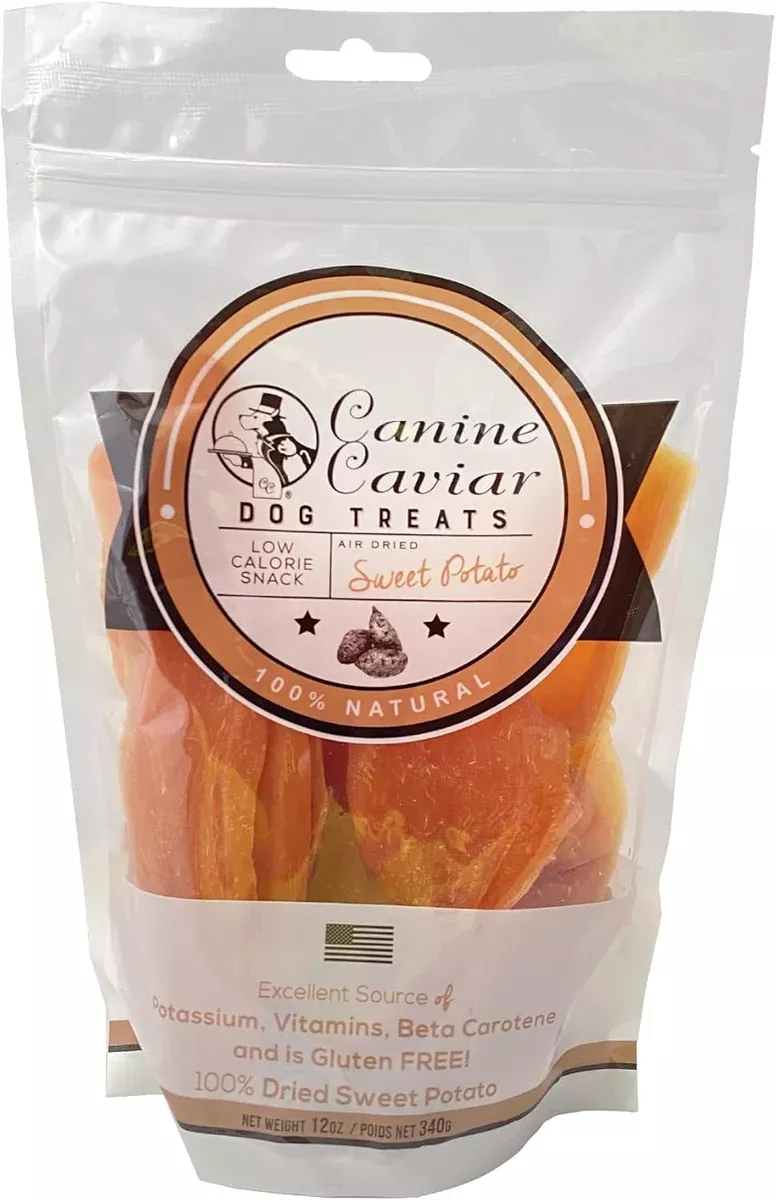 Canine Caviar Dried Sweet Potato Dog Treats