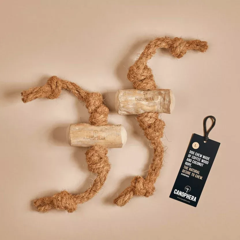 canophera-coffee-wood-coconut-rope-dog-chews Canophera Coffee Wood & Coconut Rope Dog Chews