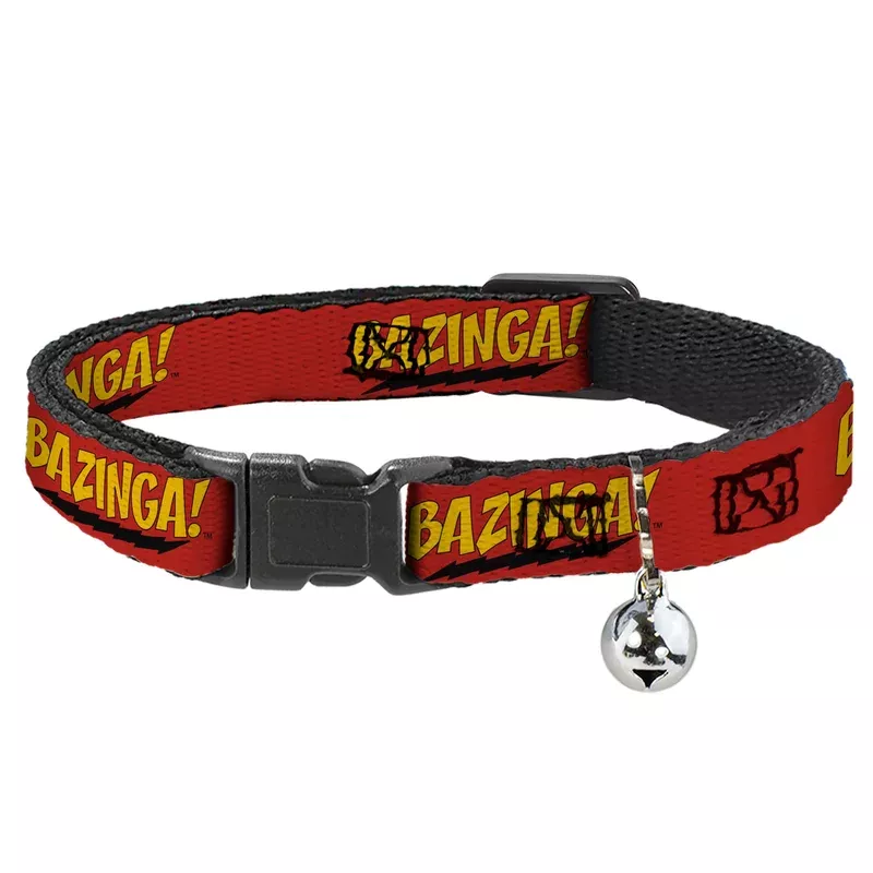 cat-collar-breakaway-bazinga-red-gold-black Cat Collar Breakaway – BAZINGA! Red Gold Black