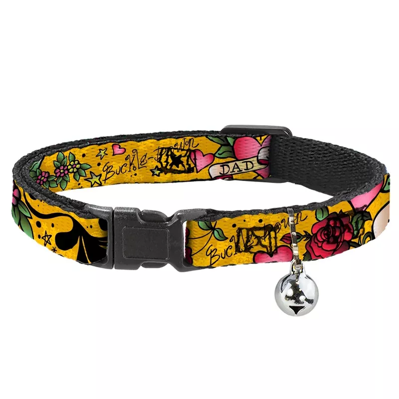 cat-collar-breakaway-dad-dad-yellow Cat Collar Breakaway – Dad & Dad Yellow