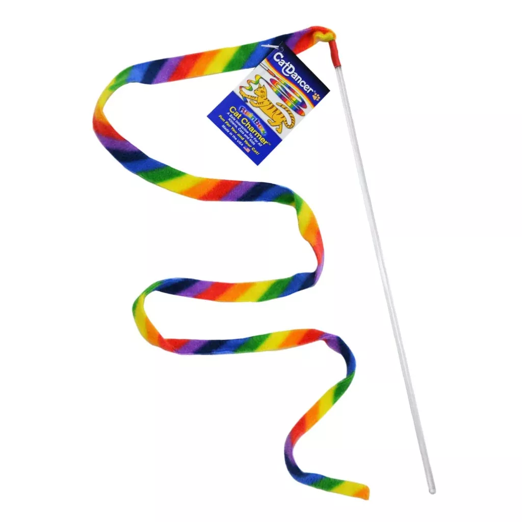 cat-dancer-rainbow-charmer-toy-cats Cat Dancer Rainbow Charmer Toy For Cats