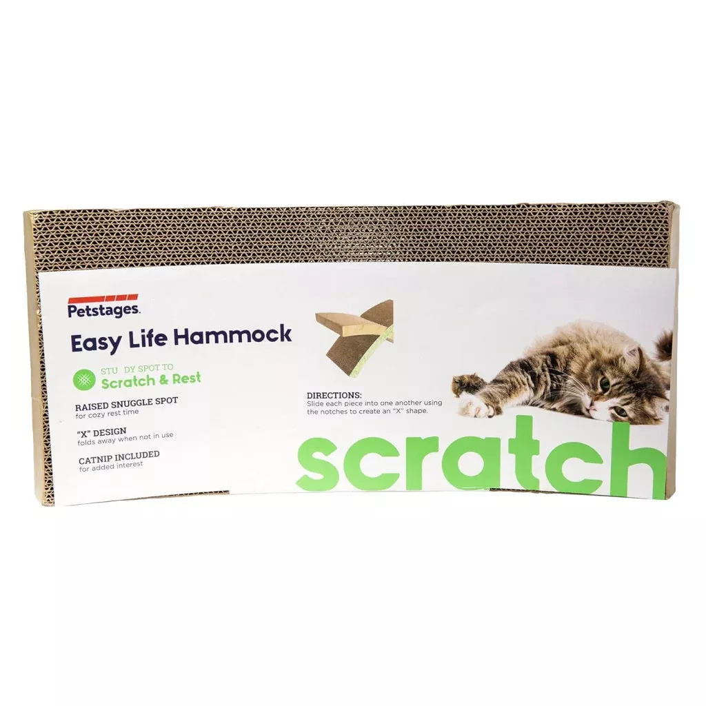 catstages-easy-life-hammock-scratcher-with-catnip-cats Catstages Easy Life Hammock Scratcher with Catnip For Cats