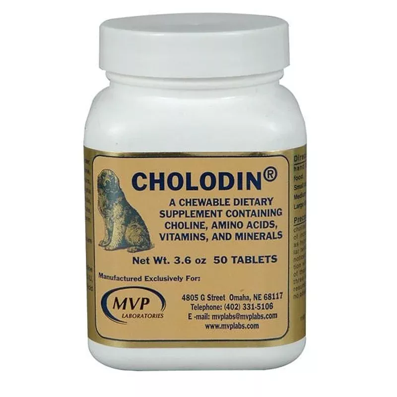 cholodin-tablets-dogs-50ct Cholodin Tablets for Dogs 50ct