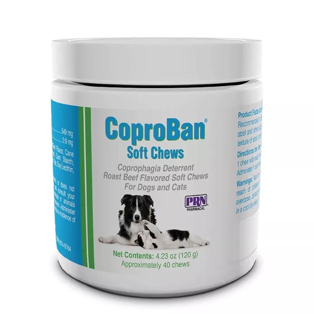 coproban-coprophagia-stool-eating-deterrent-soft-chews-dogs-cats-40ct CoproBan Coprophagia Stool Eating Deterrent Soft Chews for Dogs & Cats (40ct)