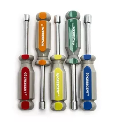 crescent-set-5-metric-acetate-nut-driver Crescent Set of 5 Metric Acetate Nut Driver