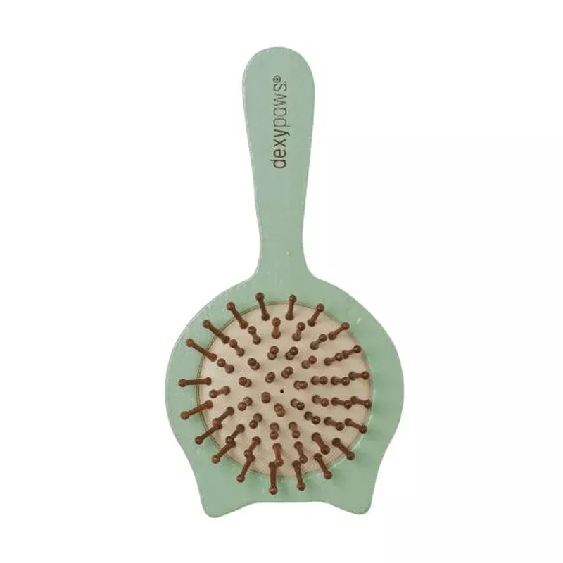 dexypaws-purrfect-massage-cat-shaped-cushioned-brush-pets Dexypaws Purrfect Massage Cat Shaped Cushioned Brush For Pets