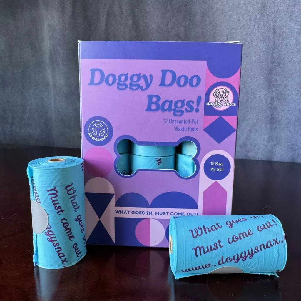 doggy-doo-bags-unscented-pet-waste-rolls-12-count Doggy Doo Bags Unscented Pet Waste Rolls, 12-count