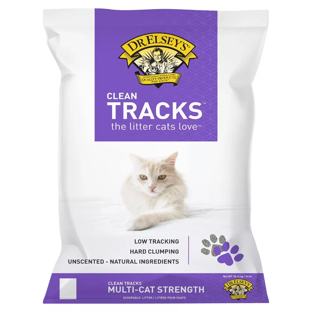 dr-elsey-s-clean-tracks-clumping-clay-cat-litter Dr. Elsey's - Clean Tracks Clumping Clay Cat Litter