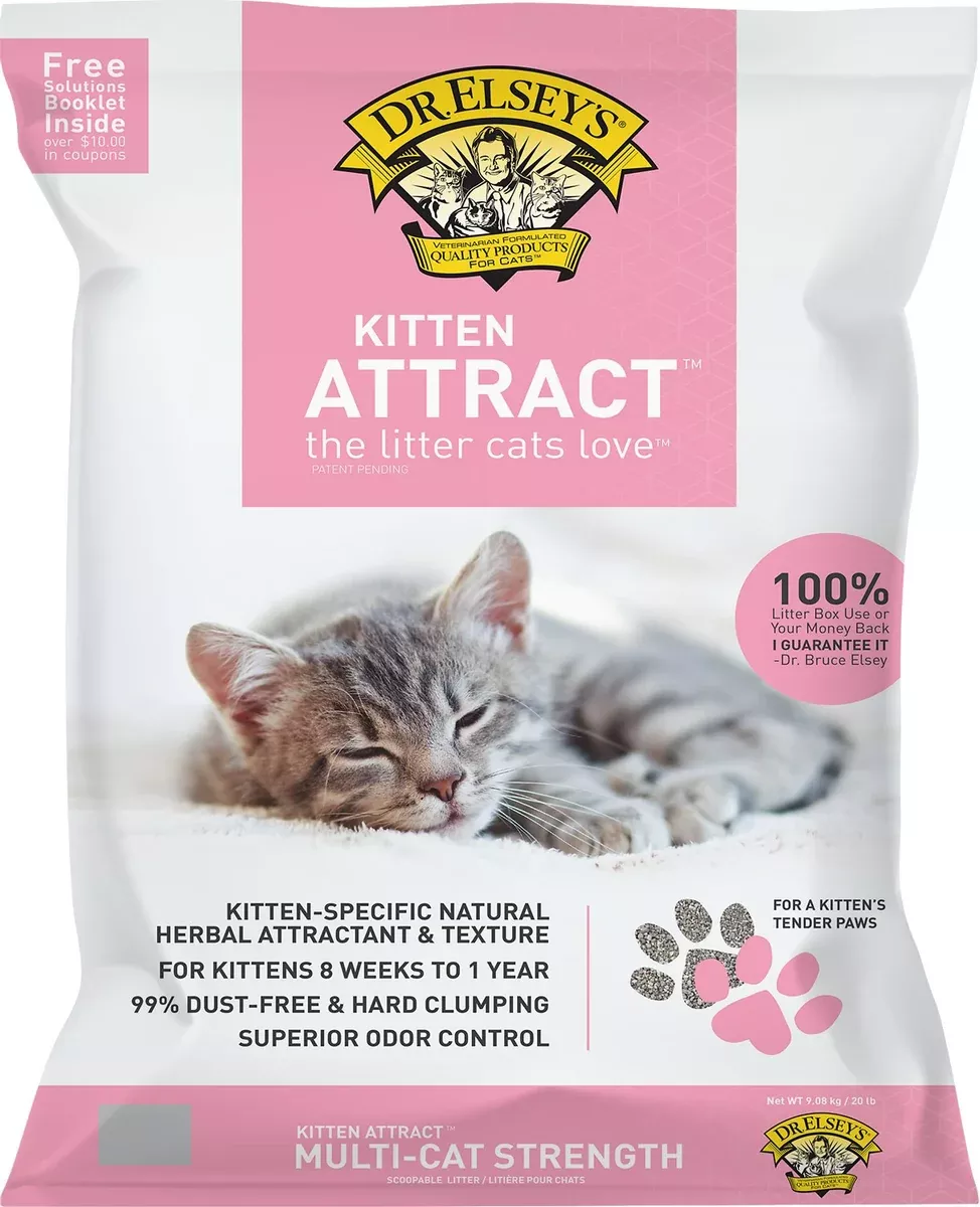 dr-elsey-s-kitten-attract-clumping-clay-litter Dr. Elsey's - Kitten Attract Clumping Clay Litter