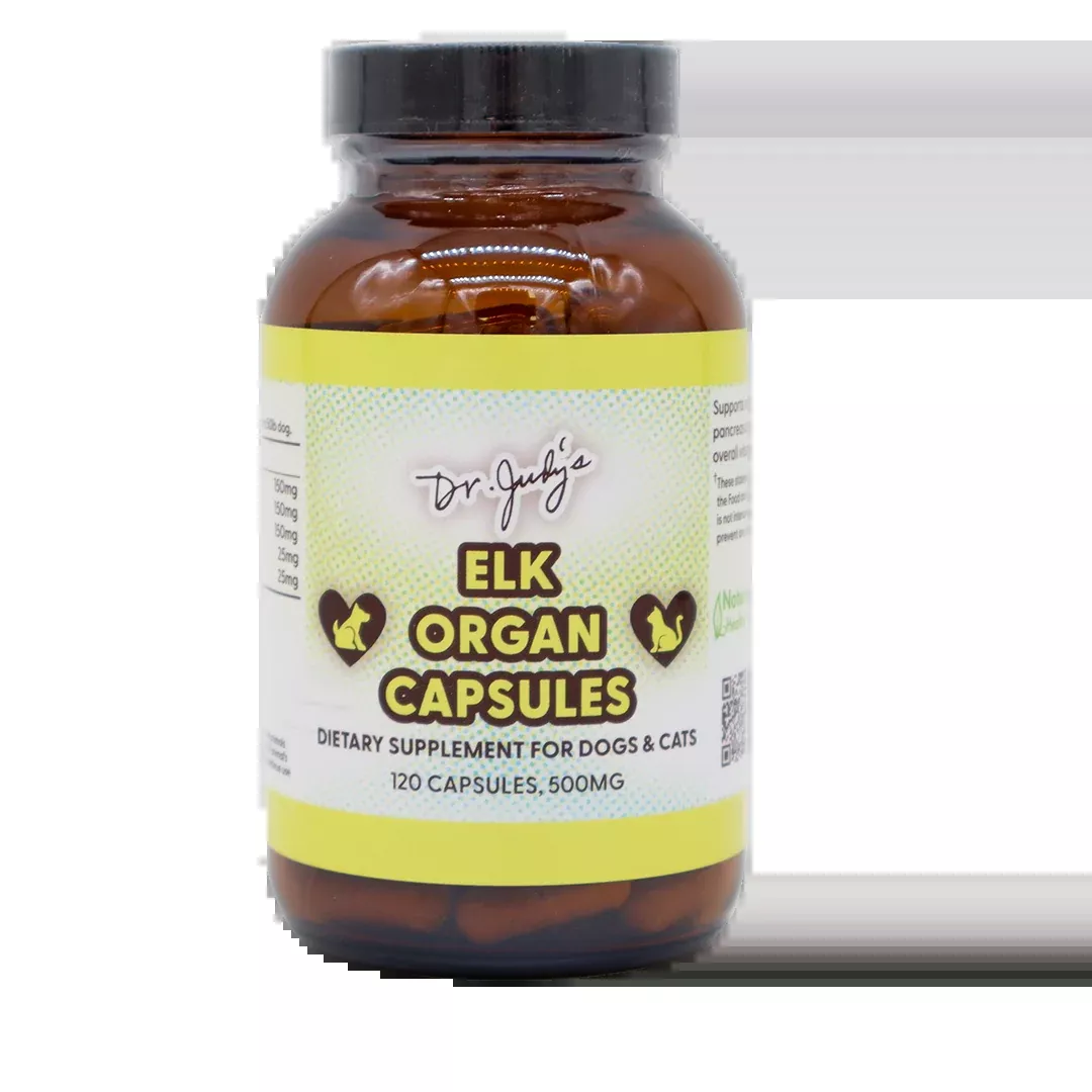 dr-judy-s-elk-organ-capsules-pets-120-count Dr. Judy's Elk Organ Capsules for Pets - 120 Count