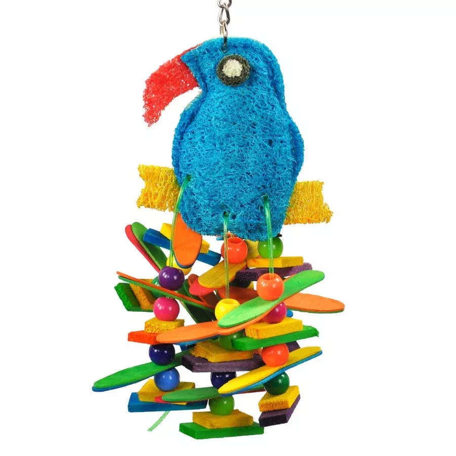 e-cages-happy-beaks-toucan-sam-bird-toy A&E Cages Happy Beaks Toucan Sam Bird Toy