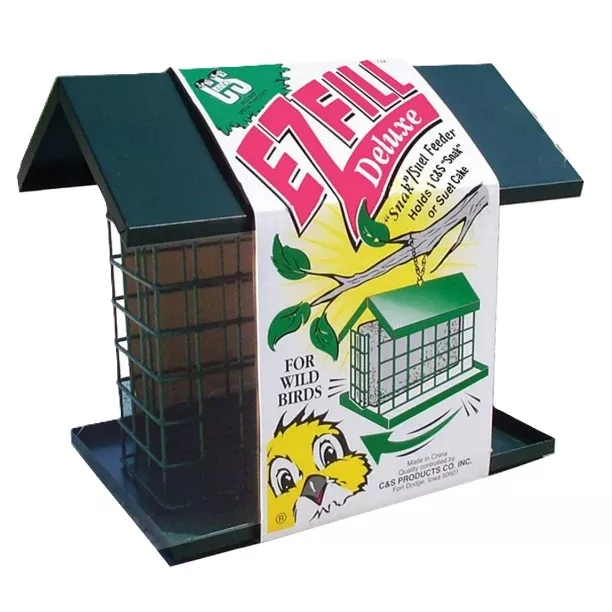 e-z-fill-deluxe-suet-feeder-w-roof E-Z FILL DELUXE SUET FEEDER W/ROOF