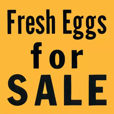 eggs-sale-sign Eggs For Sale Sign