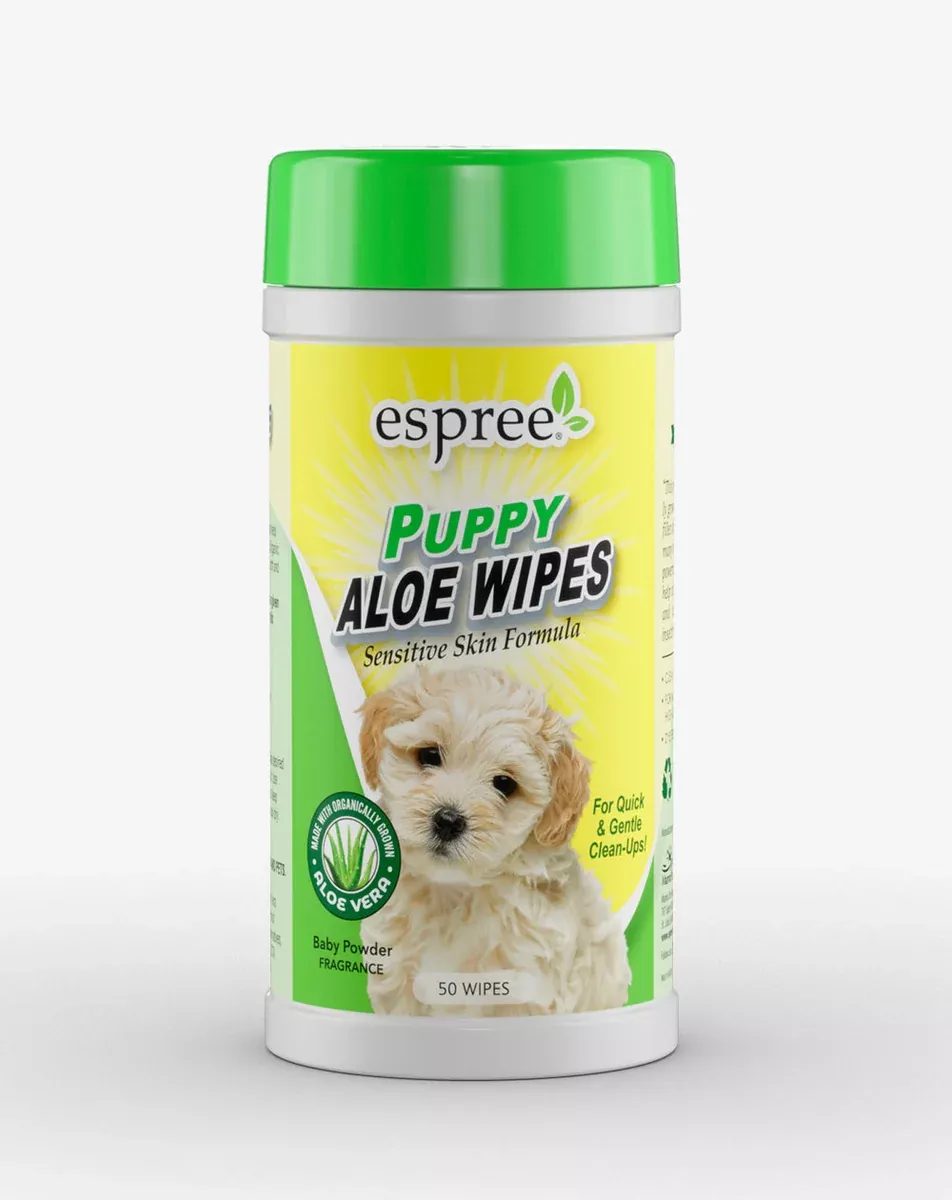 espree-puppy-aloe-wipes Espree Puppy Aloe Wipes