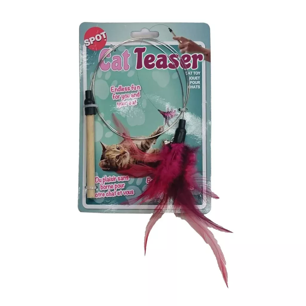 ethical-cat-prancer-teaser-wand-assorted-toy-cats-44 Ethical Cat Prancer Teaser Wand Assorted Toy For Cats (44")