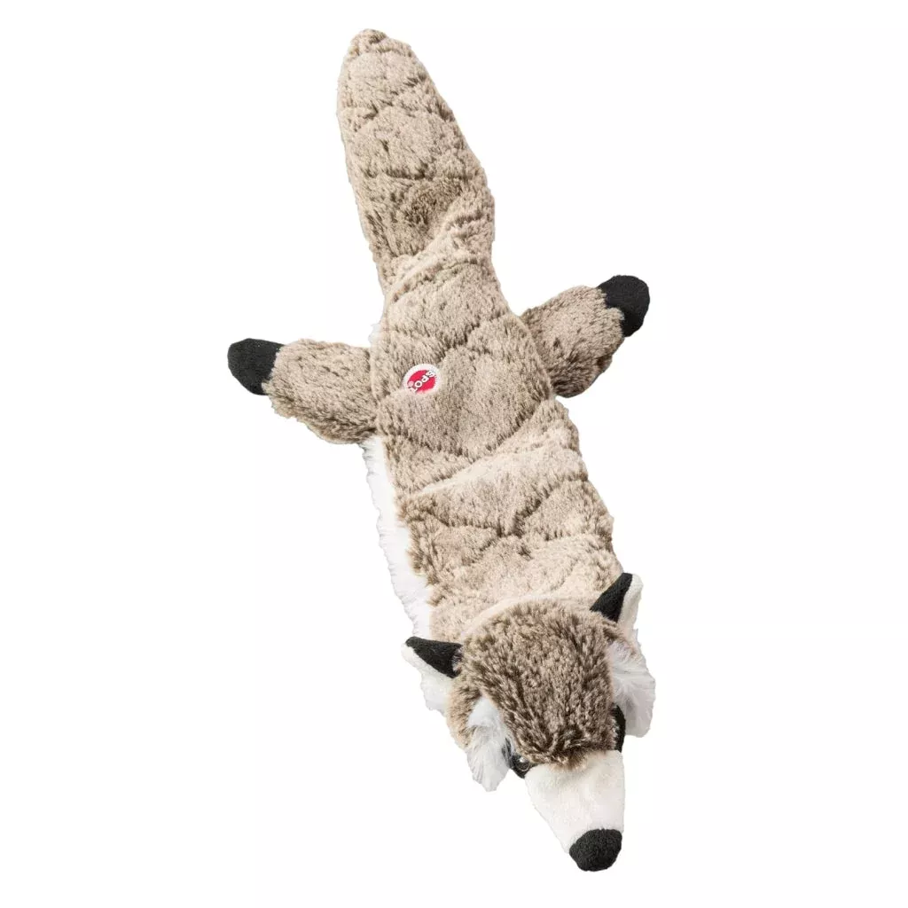 ethical-pet-skinneeez-extreme-quilted-stuffing-free-raccoon-toy-dogs Ethical Pet Skinneeez Extreme Quilted Stuffing-Free Raccoon Toy for Dogs