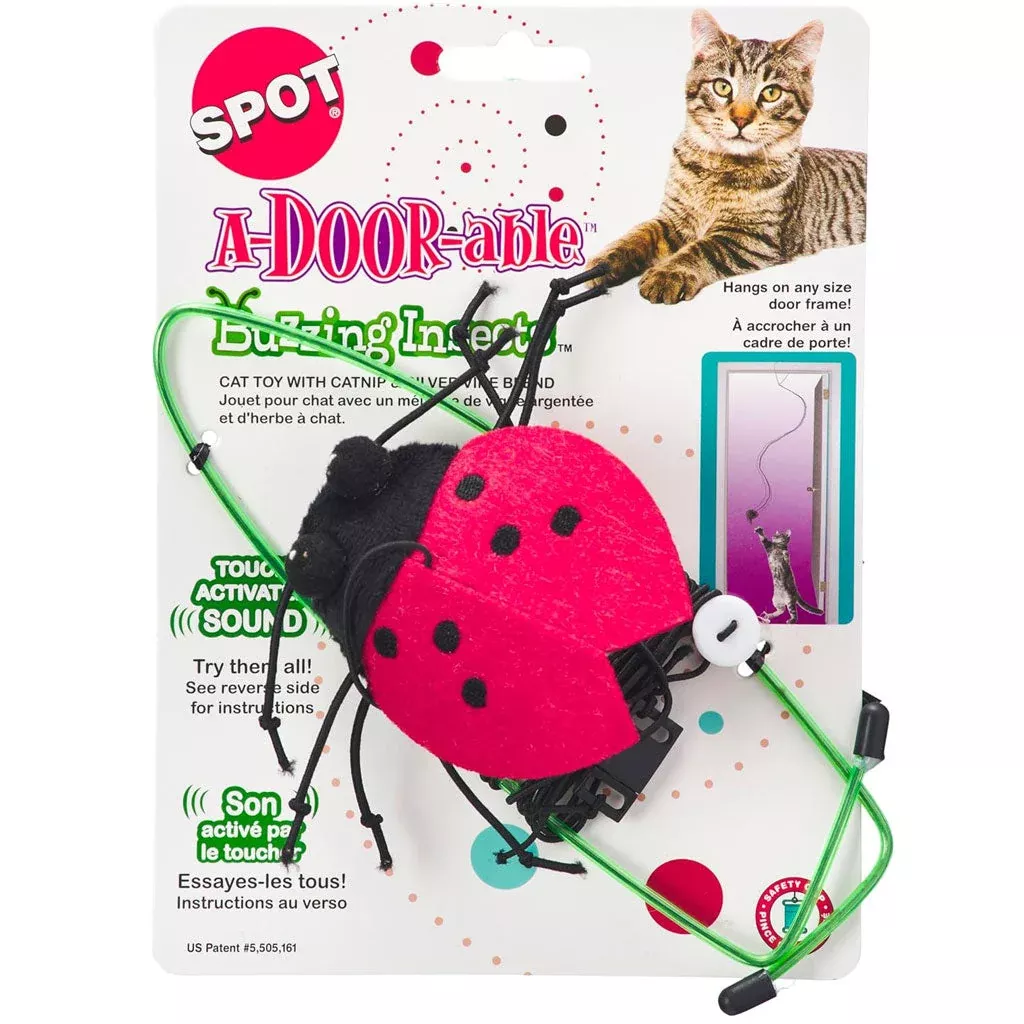 ethical-pet-spot-buzzing-insects-doorable-cat-toy-assorted Ethical Pet Spot Buzzing Insects A-Doorable Cat Toy, Assorted