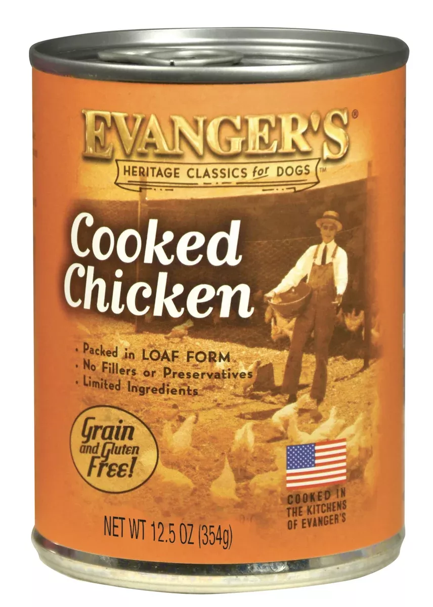 evanger-s-cooked-chicken-wet-dog-food Evanger's - Cooked Chicken Wet Dog Food