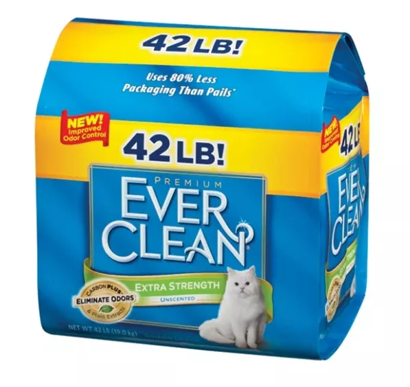 ever-clean-extra-strength-unscented-cat-litter Ever Clean Extra Strength Unscented Cat Litter