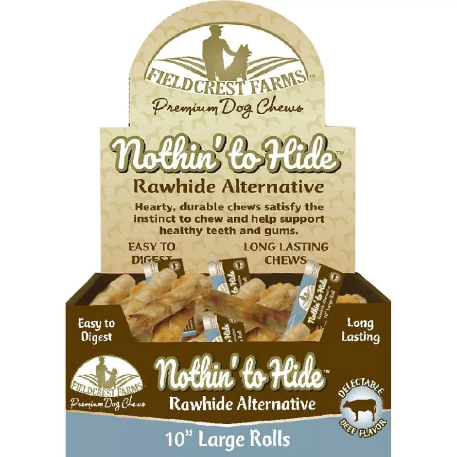 fieldcrest-farms-nothin-to-hide-rawhide-alternative-large-roll Fieldcrest Farms Nothin' To Hide Rawhide Alternative Large Roll