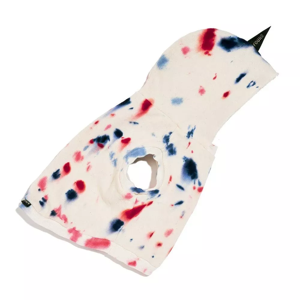 found-my-animal-studio-splatter-sweatshirt-red-white-blue Found My Animal Studio Splatter Sweatshirt, Red White & Blue