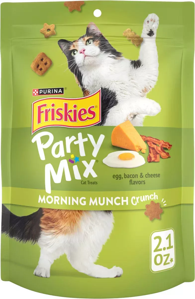 Friskies Party Mix Morning Much Crunchy Cat Treats (6 oz)