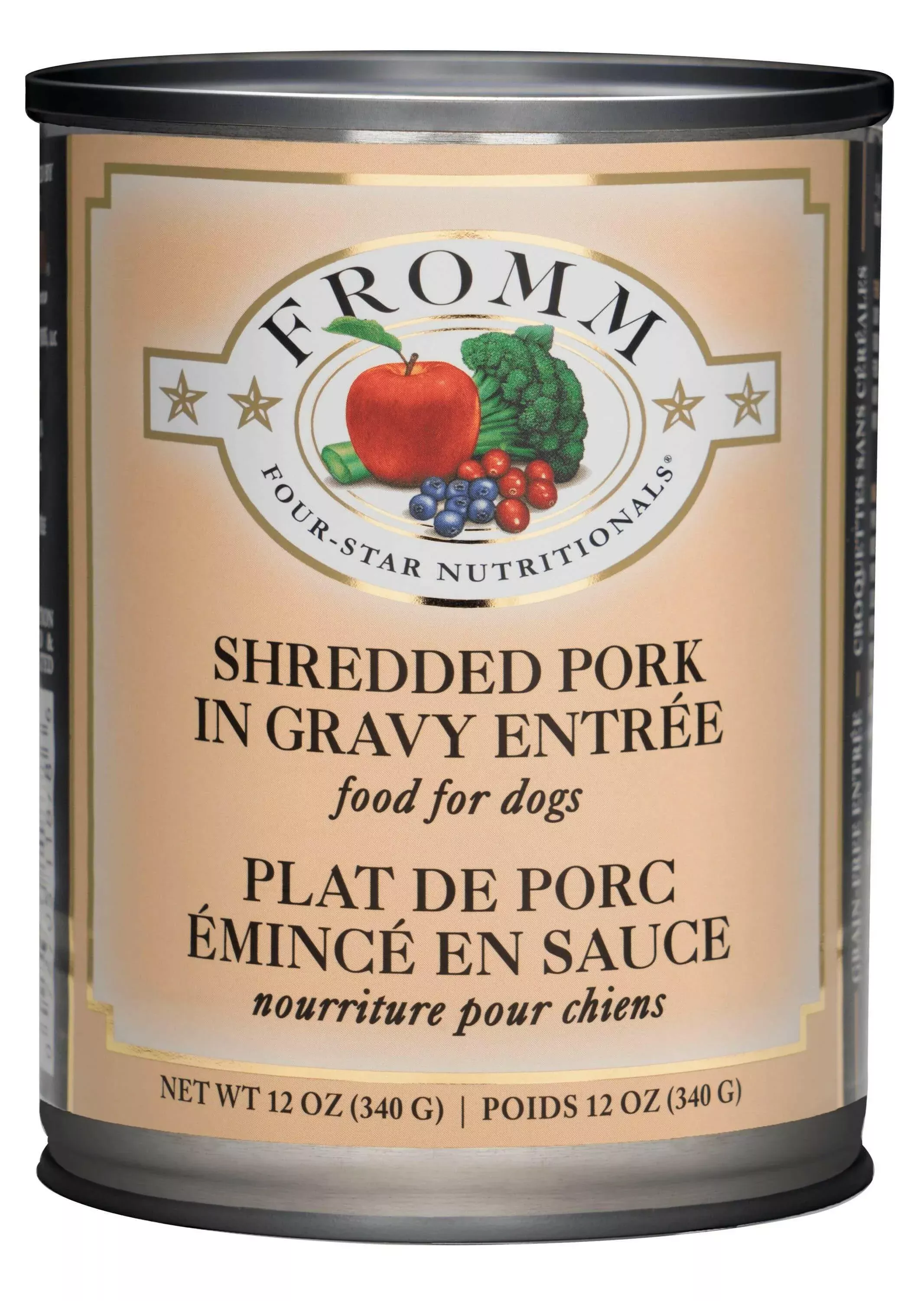 fromm-four-star-dog-shredded-pork-12-oz-case-12 Fromm Four Star Dog Shredded Pork 12 oz (Case of 12)