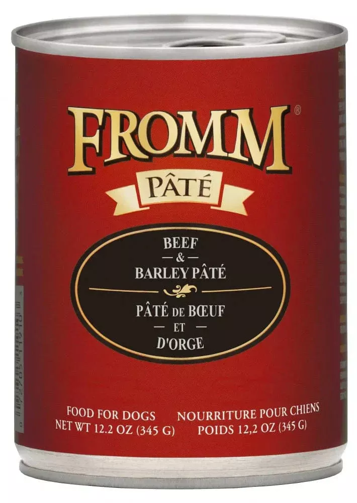 fromm-pate-dog-beef-barley-12-2-oz-case-12 Fromm Pate Dog Beef & Barley 12.2 oz (Case of 12)