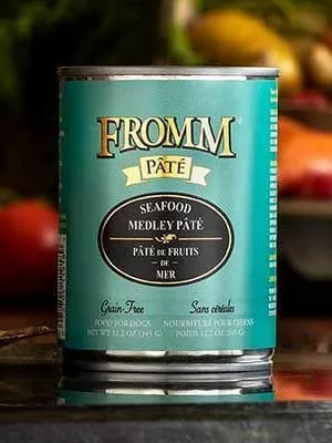 fromm-pate-dog-seafood-medley-12-2-oz-case-12 Fromm Pate Dog Seafood Medley 12.2 oz (Case of 12)