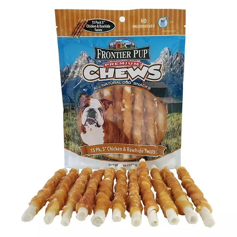 frontier-pup-chicken-rawhide-twists-dog-treat Frontier Pup Chicken and Rawhide Twists Dog Treat
